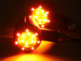 2pcs LED Turn Signal Blinker Indicators Fits Honda Yamaha Suzuki Motorcycle