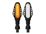 2pcs Universal Motorcycle Turn Signal Lights Indicator E-Marked