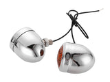 2 x Turn Signal Indicators for Harley Honda Suzuki Yamaha Kawasaki Motorcycle