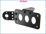 Motorcycle Side Mount License Number Plate Bracket