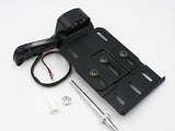 Folding Side Mount License Plate Bracket Holder for Harley XL Sportster 883 1200