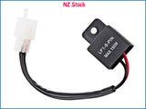 Motorcycle 2-Pin LED Flasher Relay Fix Turn Signal Bulb Hyper Flash