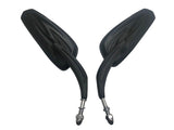 8mm Mirrors for Harley Softail Touring Street Road Glide King Triumph Victory