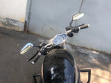 8mm Mirrors for Harley Sportster Fat Bob Softail Iron 883 Road Glide King