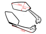 8mm 10mm Scooter Mirrors, 8mm 10mm Motorcycle Mirrors