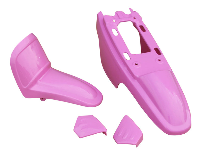 Pw50 Seat Cover Pink Plastic Fender & Body Kit For Yamaha PW50