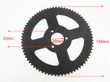25H 72T Rear Chain Sprocket for 43cc 47cc 49cc ATV Quad Dirt MINI Pocket Bike