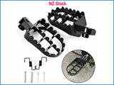 Foot Pegs Fits Honda Yamaha PW50 PW80 TW200 Honda XR/CRF 50/70 Dirt Bike