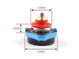 Thermostatic Radiator Cap Cover with Temp Gauge 0.9 Bar