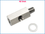 NPT Fitting Male to Female 1/8" to M10 x 1.0 Adapter
