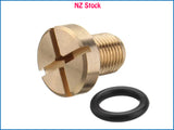 BMW Brass Radiator Bleed Screw 17111712788