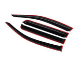 Suitable for Use With Toyota Hilux Door Visors Monsoon Weather Shield 05-15