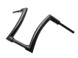 Black Motorcycle Handlebar for Harley Sportster Yamaha Vstar 820mm 14" Rise