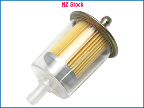 8mm Inline Gas Petrol Fuel Filter Motorcycle Dirt Quad Bike