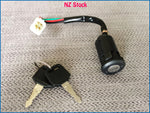 4 Wire Ignition Key Barrel Switch 50cc 110cc 125cc 250cc Pit Dirt Bike ATV Quad