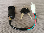 4 Wire Ignition Key Barrel Switch 50cc 110cc 125cc 250cc Pit Dirt Bike ATV Quad