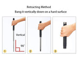 Multifunctional Telescopic Sticks Retractable Outdoor Tools