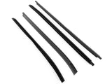 4pcs Black Window Door Seals for Toyota Hilux Double Cab 2005-2015