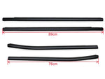 Rubber Door Window Belt Mould Set Seals for Ford Ranger PX XLT 2012-2021