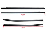 Rubber Door Window Belt Mould Set Seals for Ford Ranger PX XLT 2012-2021