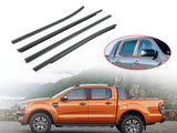 Rubber Door Window Belt Mould Set Seals for Ford Ranger PX XLT 2012-2021
