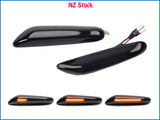 2 x Smoky Side Marker Indicators Turn Signal Lights for BMW E90 E91 E92 E93