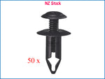 50pcs Scrivet Clips 6mm for Ford Falcon AU BA BF FG Territory SX SY SZ