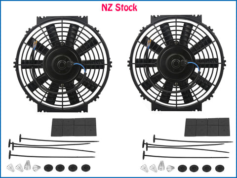 12V 10" Radiator Fan x 2