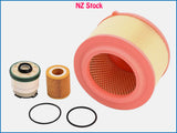 Oil Air Fuel Filter Service Kit for Ford Ranger 2.2L 3.2L Diesel