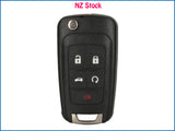 5 Buttons Remote Flip Key Shell Case for Holden Commodore VF 2013-2017