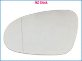 Left Passenger Side Wing Mirror Glass for VW Golf 5 MK5 GTI Passat B6 Jetta