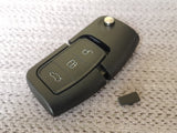 3 Button Transponder Remote Flip Key for Ford BF FG Falcon Territory Mondeo FPV