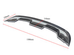 Rear Spoiler GT Wing for Ford Mustang 2-Door GT500 Carbon Fiber Style