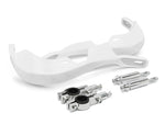 Universal Motorcycle Handguards Dirt Bike Hand Guards 22mm 28mm White