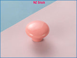 Pink Round Ceramic Knob Handle
