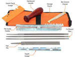 Chainsaw Chain Sharpening Kit File Sharpener for Stihl and More