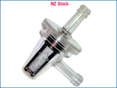 Motorcycle ATV 1/4" Right Angle Inline Gas Fuel Filter 6mm