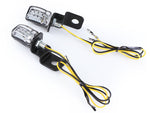 2 x Universal Mini LED Motorcycle Indicators Blinker Turn Signal E-Marked