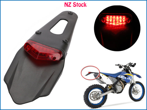 LED Motorcycle Rear Fender Tail Light Brake Light