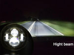 7" Headlight To Fit Haley & Jeep Wrangler JK