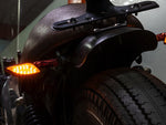 2pcs Chrome Skull Hand LED Motorcycle Turn Signal Indicators Blinker