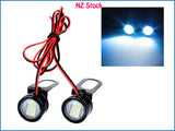 2pcs 12V LED Motorcycle Lights, Driving Lights, Warning Lights