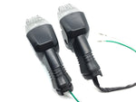 2pcs Turn Signal Blinker Indicators Fits Kawasaki Z750S ZX-6R ZX-6RR KLE 500/650