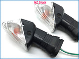 2pcs Turn Signal Blinker Indicators Fits Kawasaki Z750S ZX-6R ZX-6RR KLE 500/650