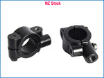 2pcs 10mm Motorcycle Mirror Mount Clamp Holder for 22mm Handlebar