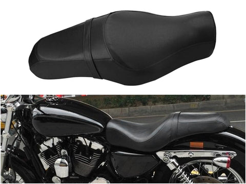 2-Up Driver Rear Passenger Seat Fits Harley Sportster XL883N XL1200