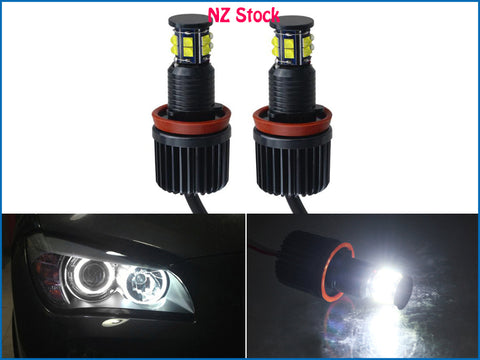 120W H8 LED Angel Eye Bulbs Fits BMW E82 E90 E92 E60 E61 E63 E89 X6