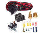 185 to 175 Degree Engine Cooling Fan Thermostat Temp Switch Sensor Relay Kit