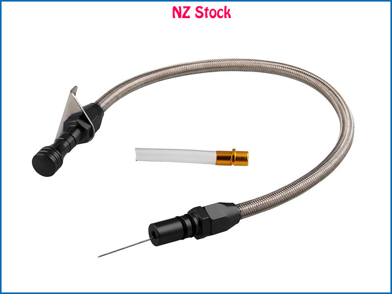 Flexible Stainless Steel Transmission Dipstick For GM TH350 TH400 Turbo 350 SBC BBC