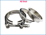 SUS304 2" V-Band Clamp & Flanges Kit